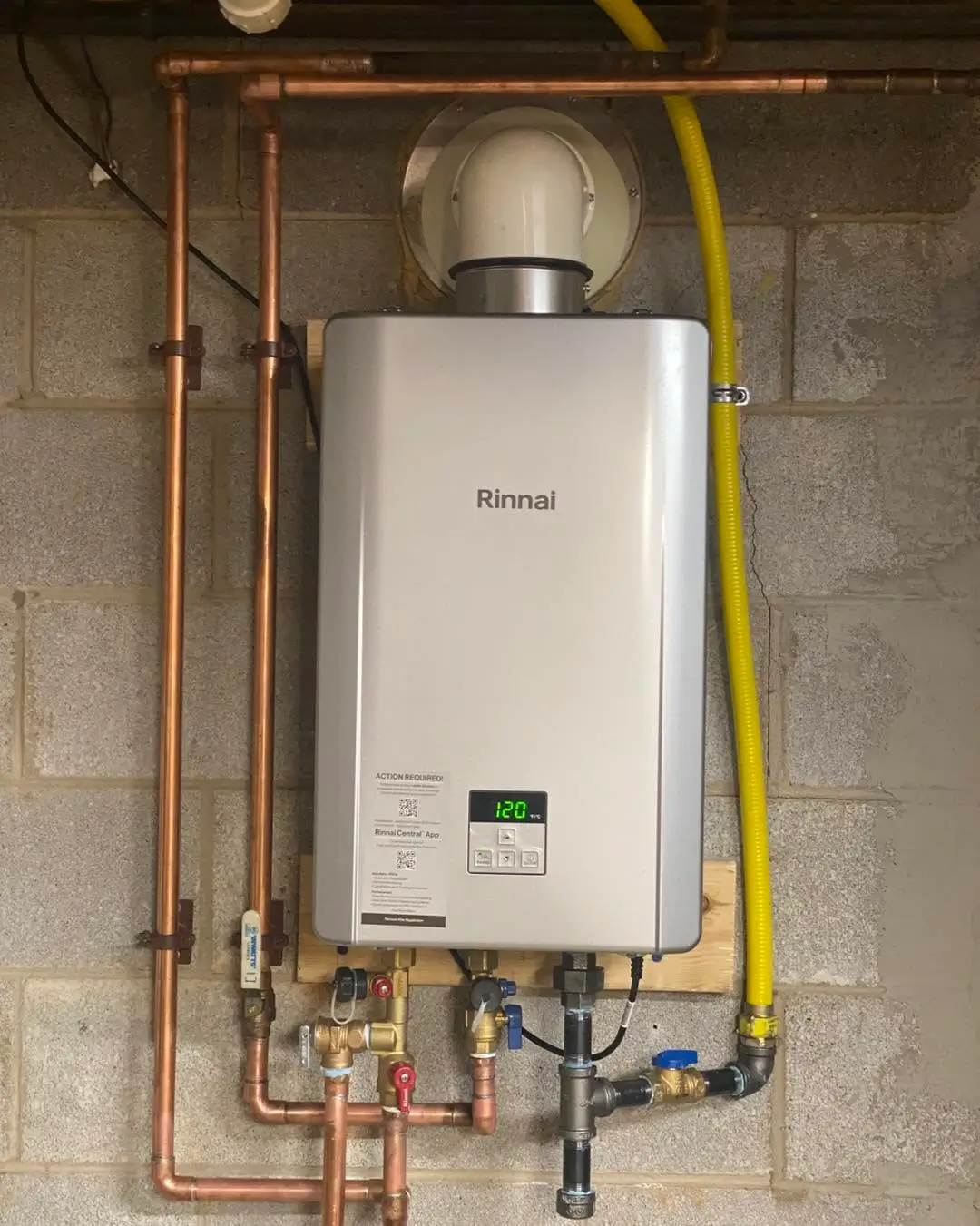 Tankless water heater service in my area